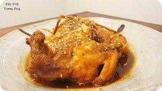 족발이 되고싶었던 닭한마리 : 닭으로 족발 만드는법 : sweet & salty boiled chicken