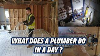 FOLLOW a PLUMBER on site for a day