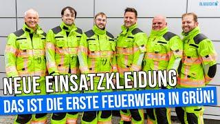 Das ist die erste Feuerwehr in Grün!