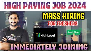 HighLevel is Hiring | Permanent Work from Home jobs | Today Job Vacancy in Tamil | Job Vacancy