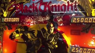 Williams Black Knight pinball! Restoration and LED upgrade from Comet Pinball!