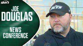 Joe Douglas talks job security after Jets' 3-6 start to season | SNY