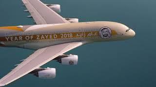 UAE 47th National Day Formation Flight | Etihad Airways