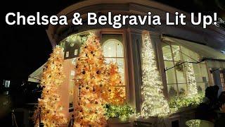 The Beautiful Christmas Lights of Chelsea & Belgravia 2024