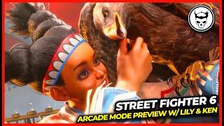 Street Fighter 6 Arcade Mode Preview - Lily & Ken