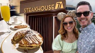 Breakfast at Steakhouse 71 & Magic Kingdom Day!