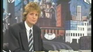 Eerste uitzending RTL Nieuws 1989