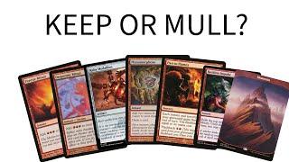 Do you want to Keep or Mulligan this hand?(18 lands+2 MDFC)