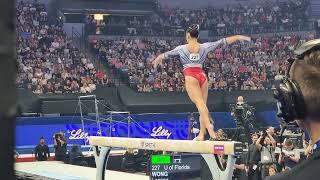 Leanne Wong - 13,650 Beam - 2024 Olympic Trials Day 2