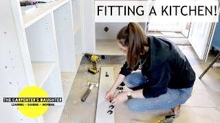 Fitting a New Kitchen in the Bungalow | The Carpenter's Daughter