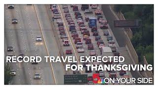 Record travel expected for Thanksgiving, here are tips for navigating traffic