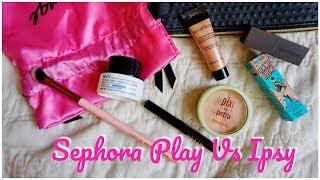 Ipsy Glam Bag Vs Sephora Play Box September 2017