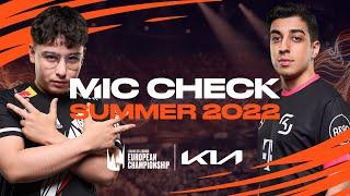 Bald Buff or Debuff? | Kia Mic Check | 2022 LEC Summer Week 4