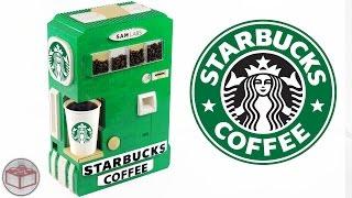 Starbucks Hot Coffee Maker Custom LEGO Machine