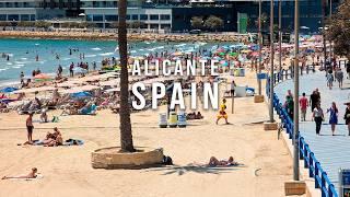 Alicante Spain  Walking Tour Summer 2024 [4K 60 FPS]