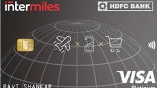 InterMiles Platinum Credit Card Fees & Charges | HDFC ...#creditcard #hdfccreditcard