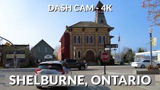 Shelburne, Ontario Scenic Drive | 4K Virtual Tour