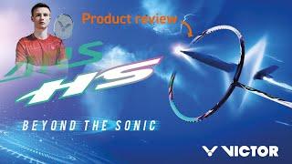 VICTOR Auraspeed HS B - RACKET REVIEW by Mathias Kicklitz