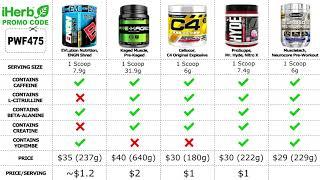 TOP 5 Best Pre-Workout Supplements 2020