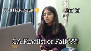 CA Finalist or not ?? || CA Intermediate Result Reaction  ||