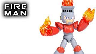 Jada Toys FIRE MAN Mega Man Action Figure Review