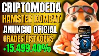 GRANDE ANUNCIO CRIPTOMOEDA HAMSTER KOMBAT LISTAGEM EM TOP CORRETORA +239 MILHÕES BINANCE?