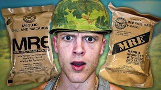 Trying Military MRE's...