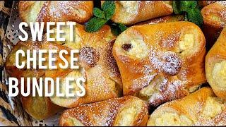 How to make Cheese Bundles, Turós Táska #easyrecipe #cheese #sweet #bakingrecipes #hungarian