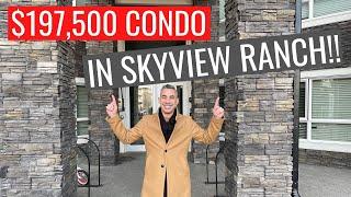 TOUR A $197,500 MODERN APARTMENT CONDO IN SKYVIEW RANCH CALGARY | FOR SALE - 2022