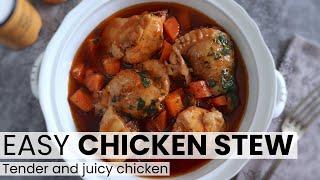 How to make Easy Chicken Stew | Food From Portugal