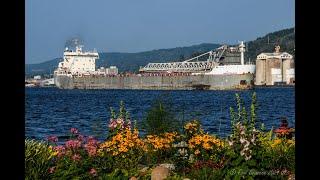 She's got a great Tooter! The Manitoulin Garden View Duluth Departure. Heading out with Iron Ore