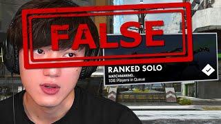 iiTzTimmy is Blatantly lying about the Apex Solo Ranked System..