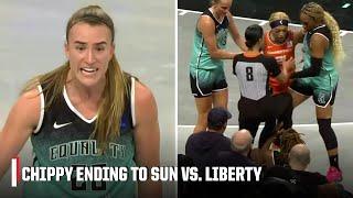 3 technical fouls called in final minute of Sun vs. Liberty | WNBA on ESPN