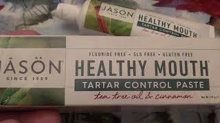 JASON Healthy Mouth Tartar Control Paste, Tea Tree Oil Cinnamon REVIEW