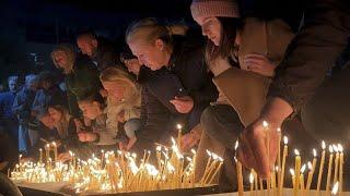 Thousands attend vigil in Podgorica for 12 victims of Cetinje shooting rampage