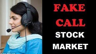 FAKE CALL || STOCK MARKET || STAY ALERT || FROM THESE CALLS 