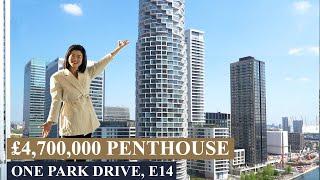 Touring 2 Duplex Penthouses on the 56th floor in Canary Wharf | London Property Tour