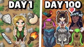 I played 100 days of Roots of Pacha