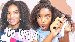 Extreme Crochet Braids Transformation|No leave-out||ft. Xpression Afro Springy Twist