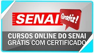 Conheça cursos online gratuitos do SENAI com certificado