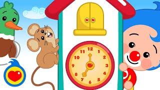 Tic Toc Com Animais  | Música Infantil | Um Herói do Coração