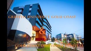 4k Walk Around Griffith University & Gold Coast University Hospital, Queensland Australia