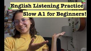 Beginner English Slow Listening Practice --- Talking about ME