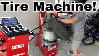 Tire Changer and Balancer Machines | Myks Garage Is Getting A Big Upgrade!