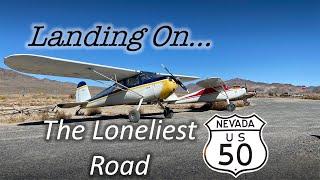 Landing on the Loneliest Road - Middlegate Station, NV