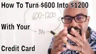 Velocity Banking: How To Turn Your Minimum Payment Into Cashflow and Pay $1200 With $600