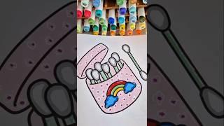 Sunnie Creative - Glow cosmetics bold easy coloring  book - asmr coloring markers