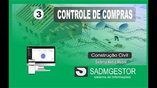 03   Sistema construção civil   Controle de compras   SADMGESTOR