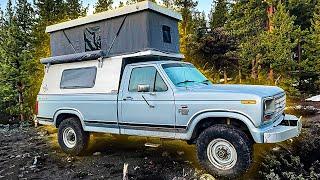 *Original Owner* 1985 Ford f-250 CAMPER PICK UP! A Timeless Classic