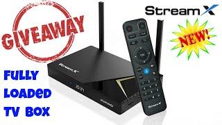 NEW! Fully Loaded Android Box StreamX  X1 PRO - Review & Giveaway